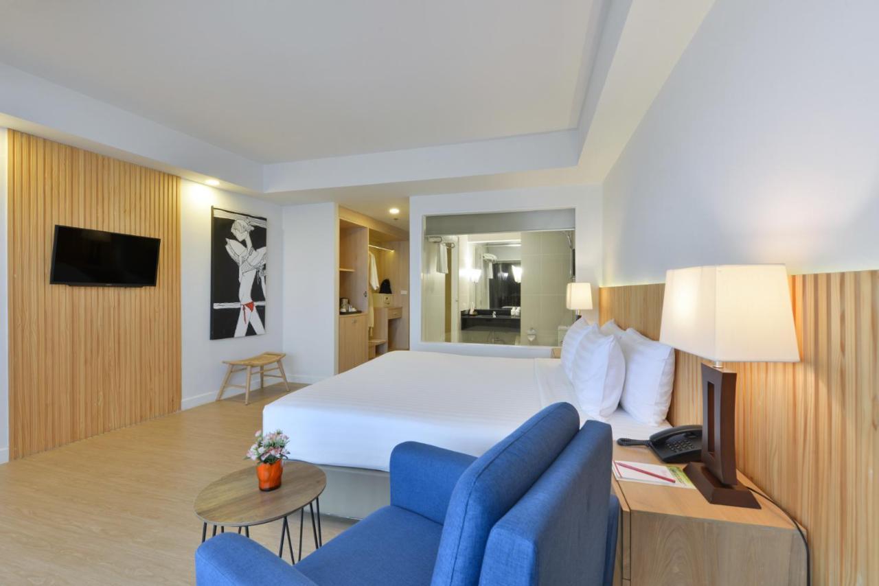 D Varee Jomtien Beach, Pattaya Eksteriør bilde Deluxe Room